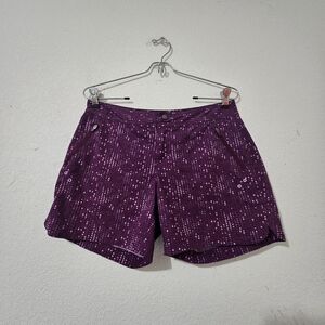 ​Title Nine Nimblene Shorts Purple Dot Print